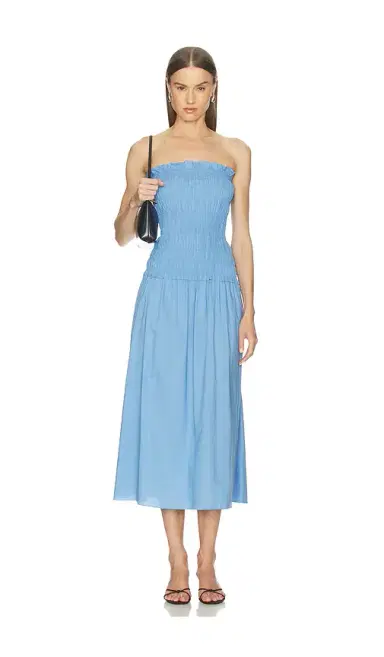 Faithfull Amalita Midi Dress | Thumbnail 1 Faithfull Amalita Midi Dress | Thumbnail 1