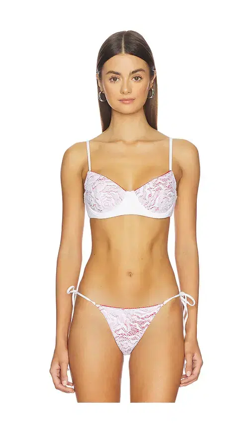 Frankies Bikinis Autumn Lace Top