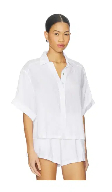 PQ Linen Button Up Top | Thumbnail 2 PQ Linen Button Up Top | Thumbnail 2