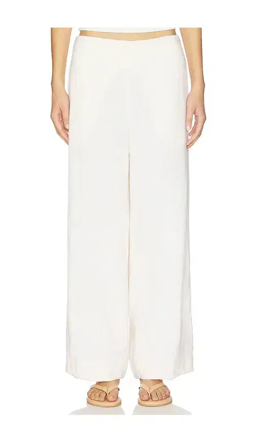 Free People Demi Cotton Linen Pant