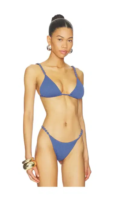 Vix Swimwear Beads Tri Parallel Bikini Top | Thumbnail 2 Vix Swimwear Beads Tri Parallel Bikini Top | Thumbnail 2
