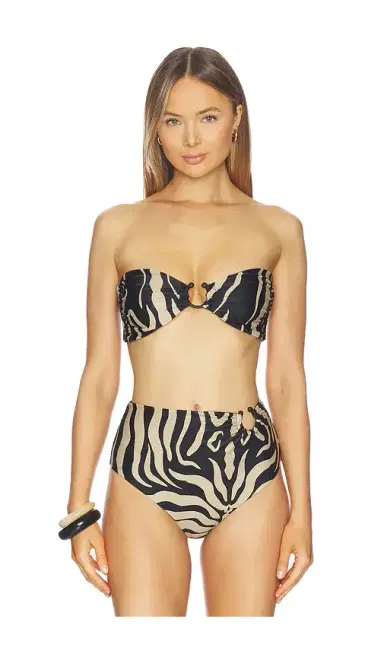 Johanna Ortiz Palms Seawaters Bikini Top | Thumbnail 1
