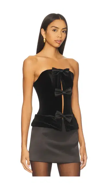 MORE TO COME Mariah Strapless Top | Thumbnail 2