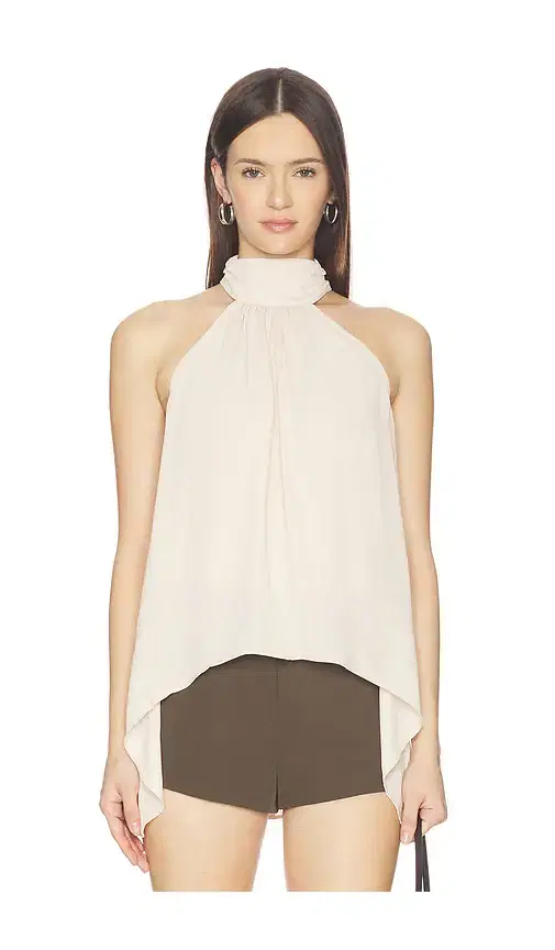 MORE TO COME Frankie High Neck Top