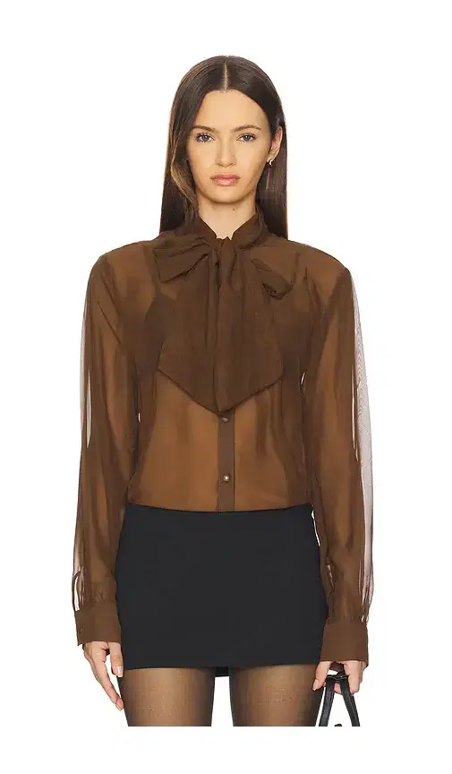 MORE TO COME x Emma Leger Cinrella Sheer Top