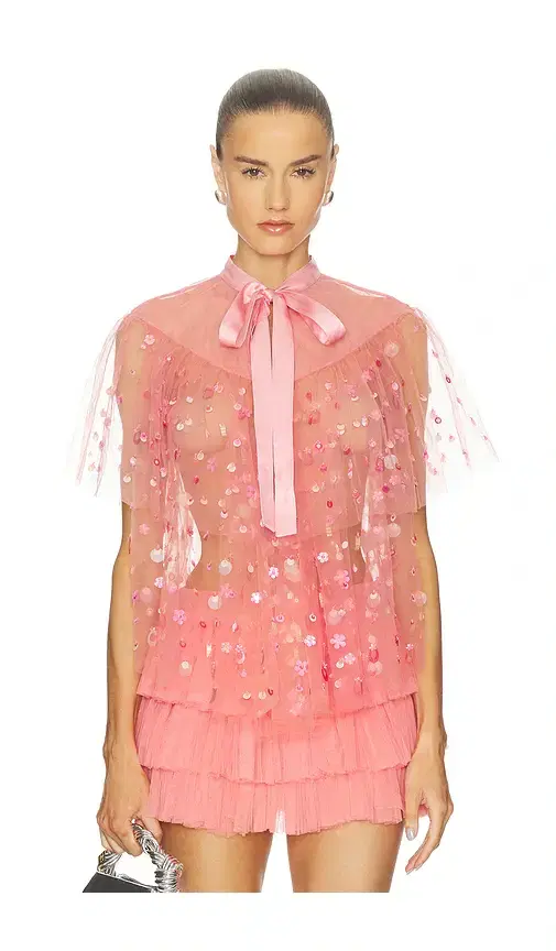 LA FUORI Soft Rose Top