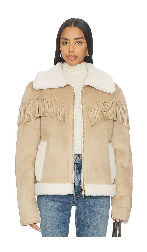 Generation Love Inez Faux Shearling Jacket
