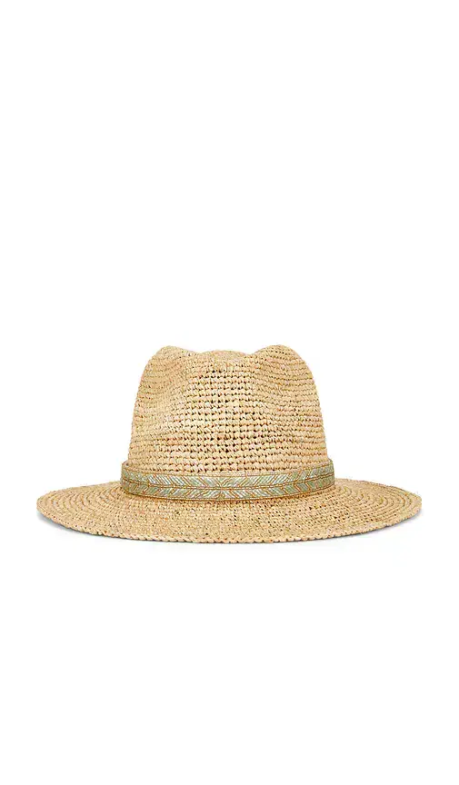 Nikki Beach Amber Fedora Hat