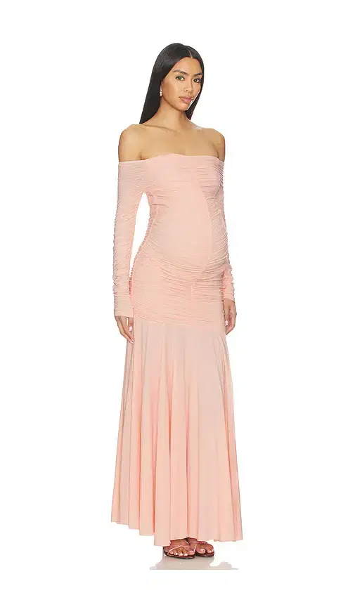 BUMPSUIT Airbrush Off The Shoulder Dress