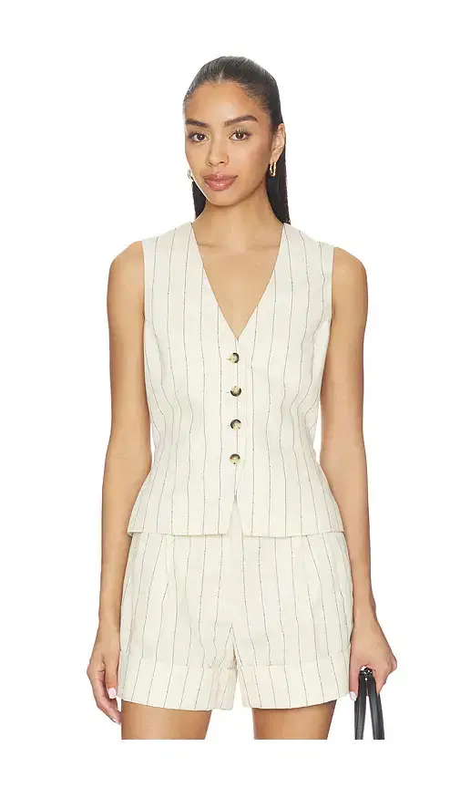 Rag & Bone Paulette Stripe Vest