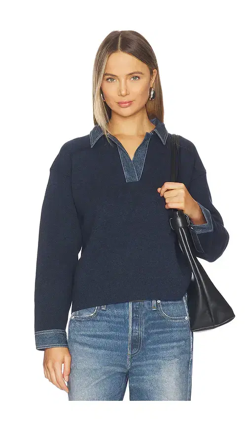 Rag & Bone Marie Denim Polo