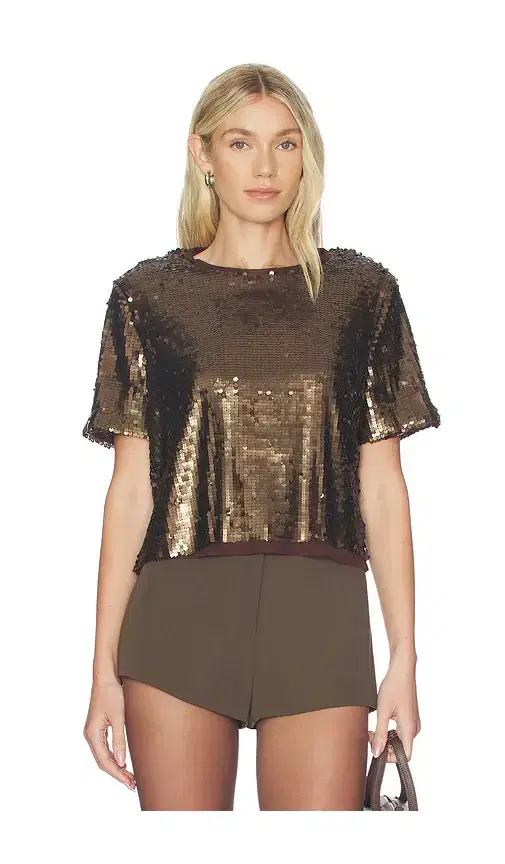 Rag & Bone Lucy Sequin Tee