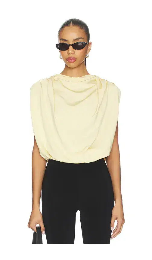 THE LINE BY K Bobi Draped Shell Top