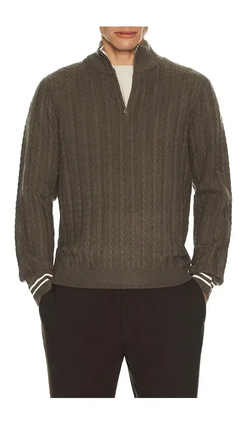 Reiss Tuscano Quarter Zip Sweater