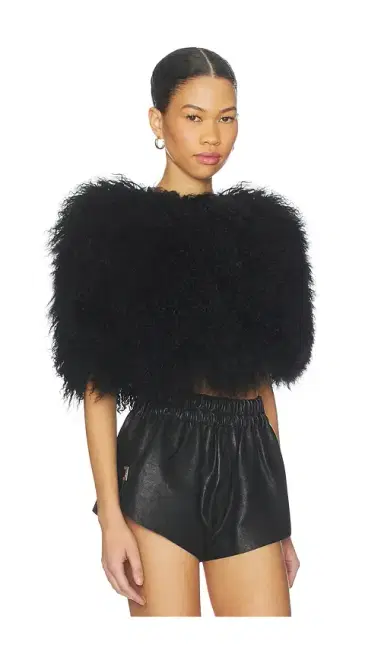 OW Collection Nia Fur Top | Thumbnail 2