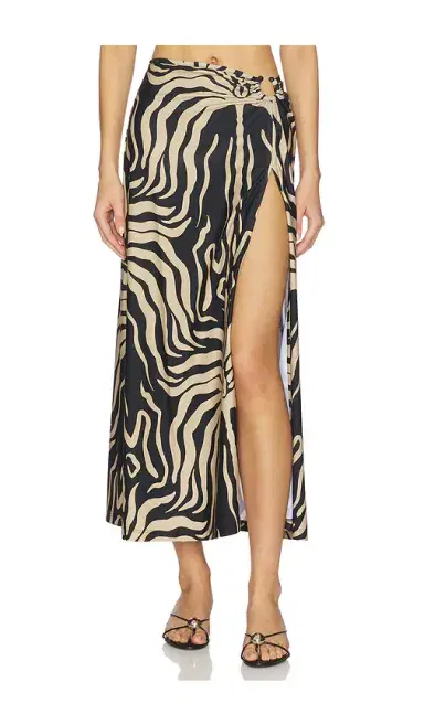 Johanna Ortiz Palms Nuevo Destino Midi Skirt | Thumbnail 1