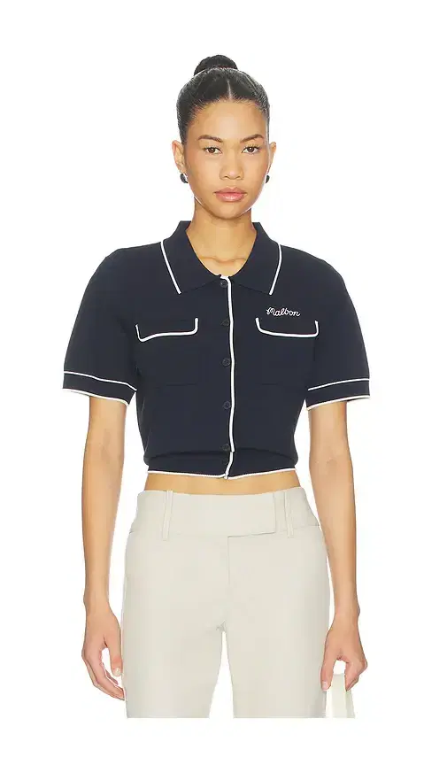 Malbon Jacqueline Polo Top