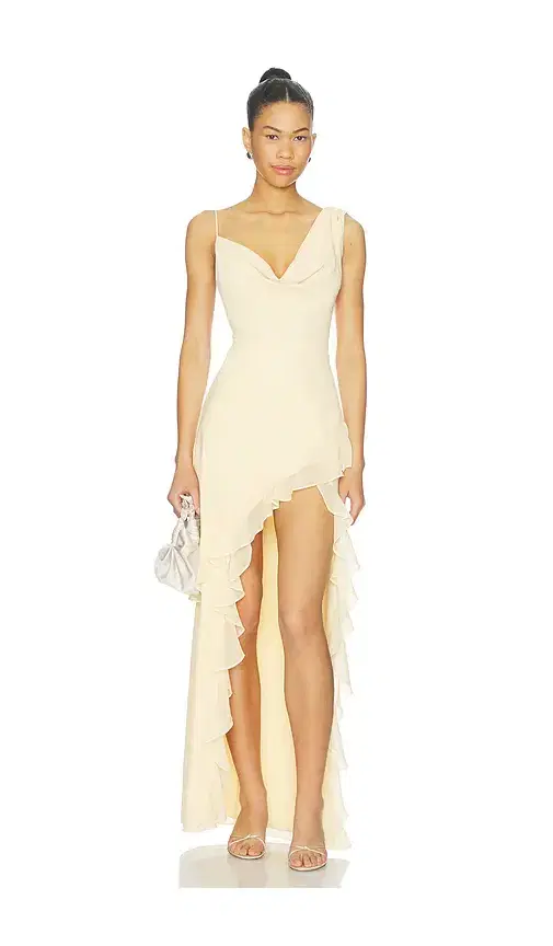 Amanda Uprichard Ella Rose Maxi Dress