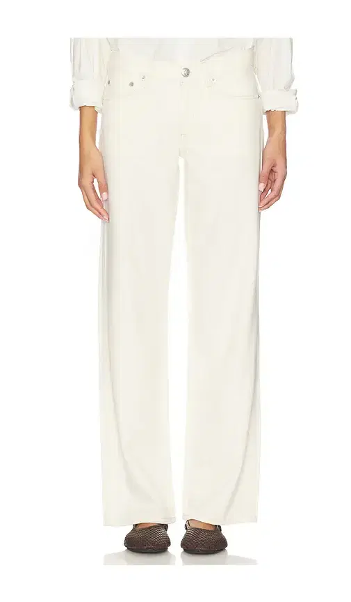 Rag & Bone Featherweight Cam Low Rise Straight