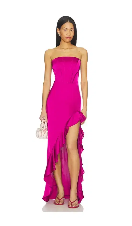 Amanda Uprichard Francesca Maxi Dress