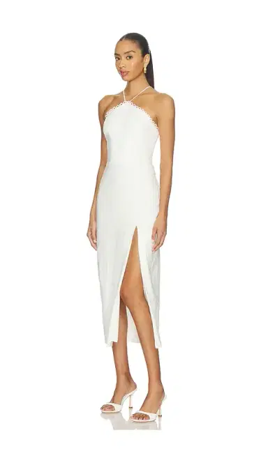 Amanda Uprichard Abby Midi Dress | Thumbnail 2