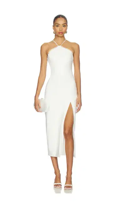 Amanda Uprichard Abby Midi Dress | Thumbnail 1