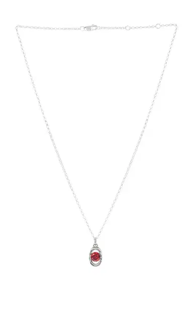 Two Jeys Icon Link Ruby Necklace | Thumbnail 1 Two Jeys Icon Link Ruby Necklace | Thumbnail 1