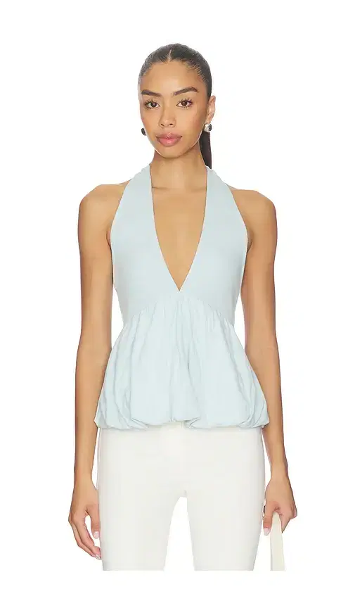 Free People x Free-est Paige Top In Starlight Blue