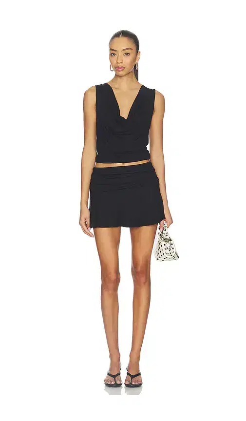 Free People x REVOLVE Good Feels Mini Skirt Set