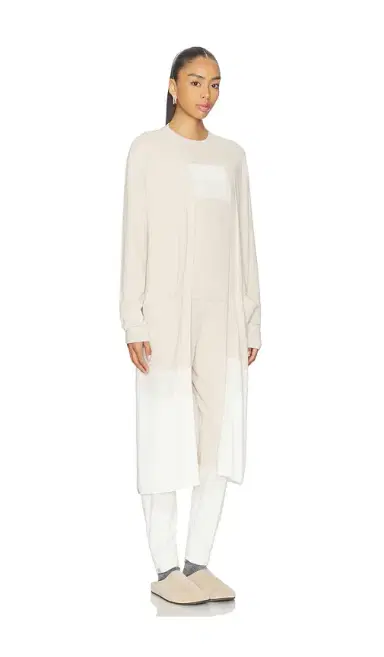 Barefoot Dreams CozyChic Ultra Lite Wavy Long Cardigan | Thumbnail 2