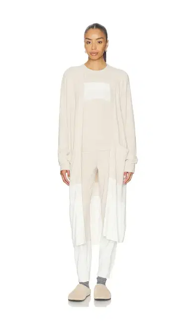 Barefoot Dreams CozyChic Ultra Lite Wavy Long Cardigan | Thumbnail 1