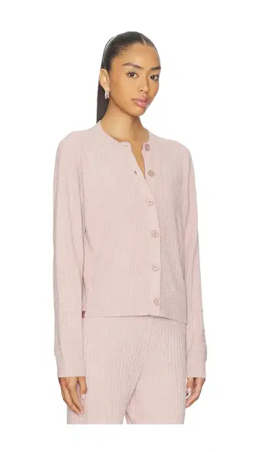 Barefoot Dreams CozyChic Ultra Lite Textured Rib Cardigan | Thumbnail 2