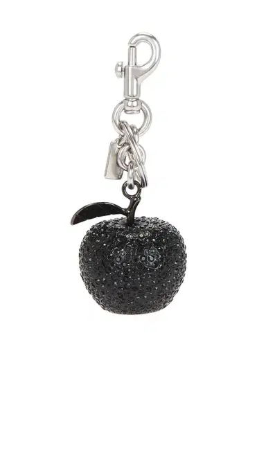 Coach Small Crystal Apple Bag Charm | Thumbnail 2