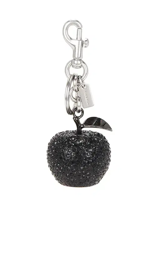 Coach Small Crystal Apple Bag Charm