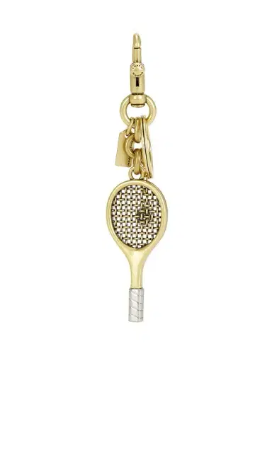 Coach Small Tennis Racket Bag Charm | Thumbnail 2