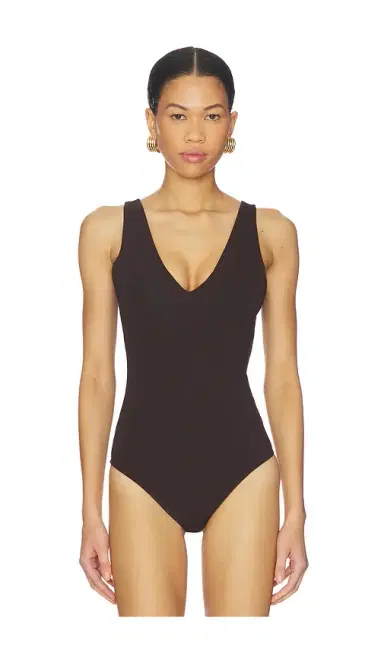 SANS FAFF x REVOLVE Plunge V Bodysuit | Thumbnail 2