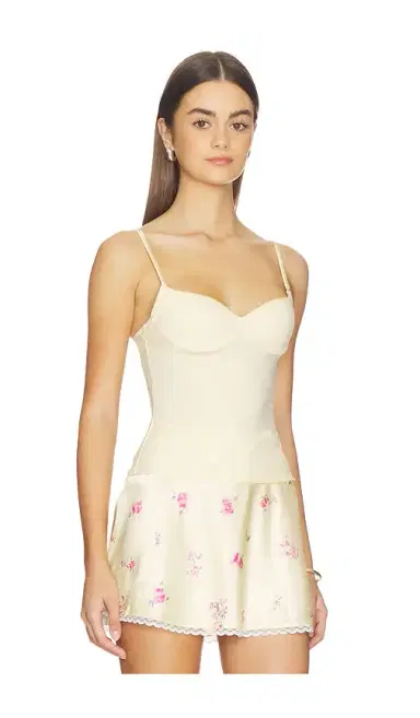 fleur du mal Jersey Built-in Bra Cami Top | Thumbnail 2 fleur du mal Jersey Built-in Bra Cami Top | Thumbnail 2