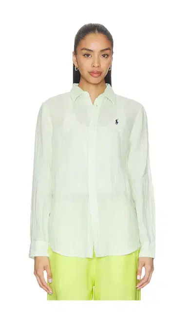 Polo Ralph Lauren Linen Long Sleeve Sport Shirt | Thumbnail 2