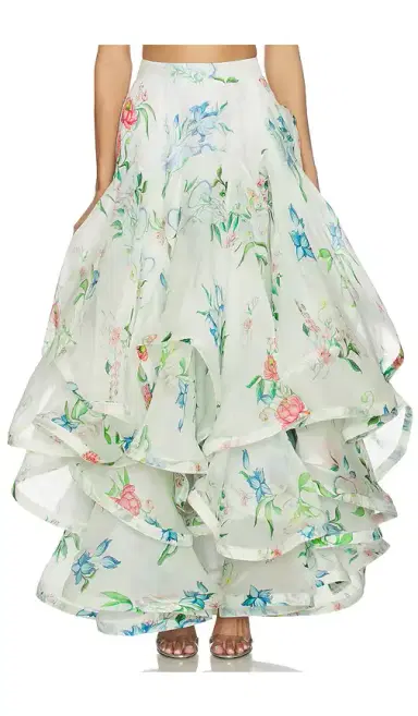 LA FUORI Petal Cascade Flounce Skirt | Thumbnail 1