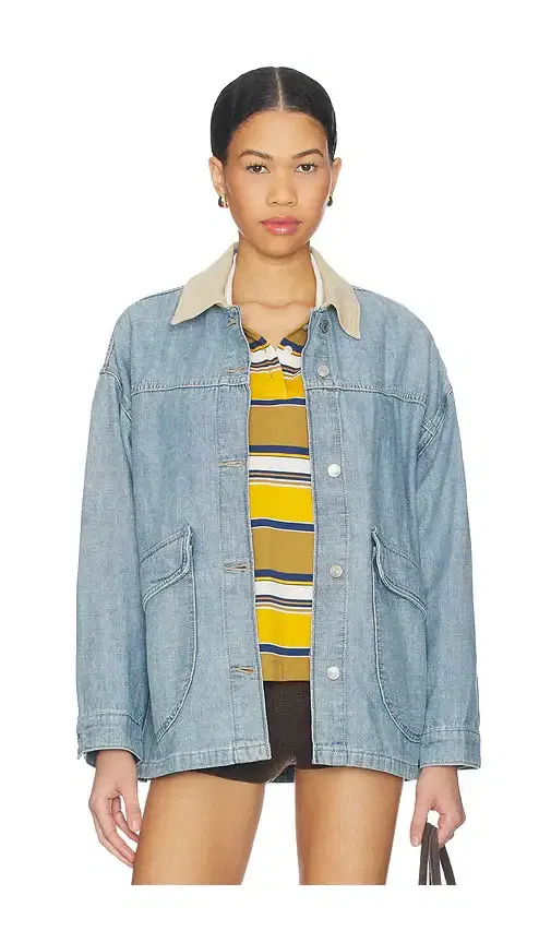 Free People x We The Free Lemon Denim Jacket