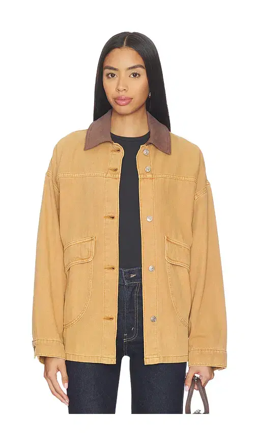 Free People x We The Free Lemon Denim Jacket