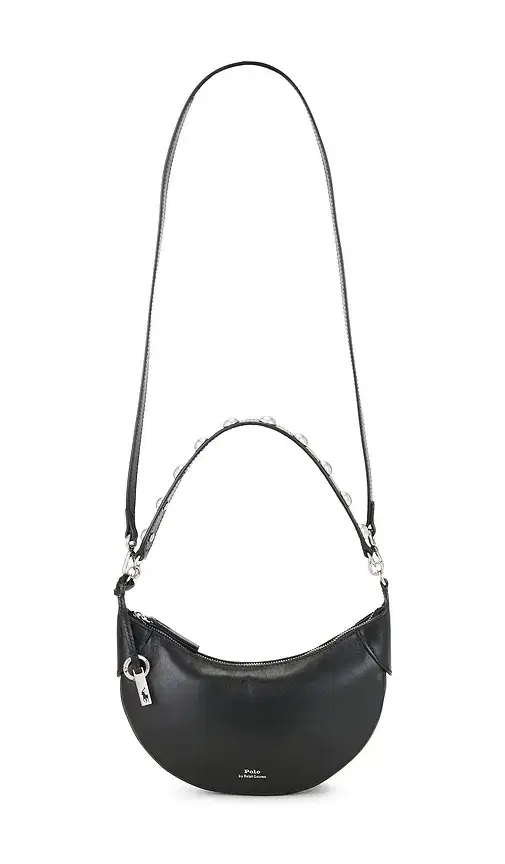 Polo Ralph Lauren Sport Calf Studded Crossbody Bag Small