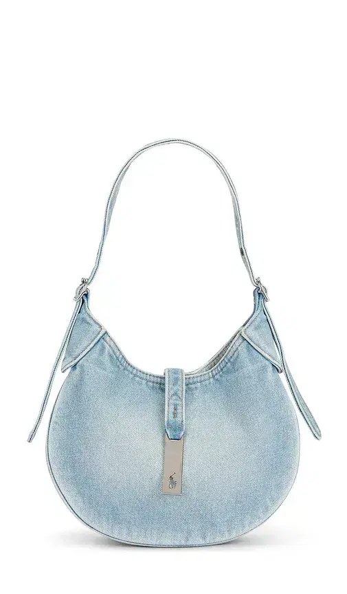 Polo Ralph Lauren Denim Shoulder Bag Small