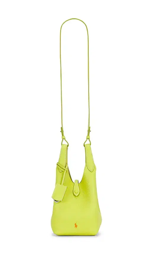 Polo Ralph Lauren Shiny Drum Pebble Small Crossbody Bag