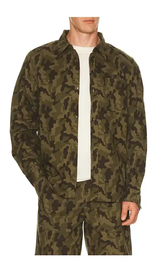 Barefoot Dreams Cotton Canvas Twill Shirt Jacket
