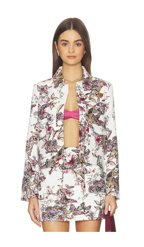 L'AGENCE Nyx Crop Jacket