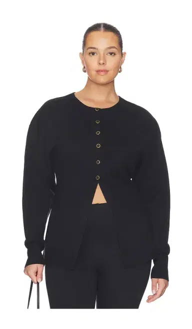 Good American Exaggerated Sleeve Cardigan | Thumbnail 2