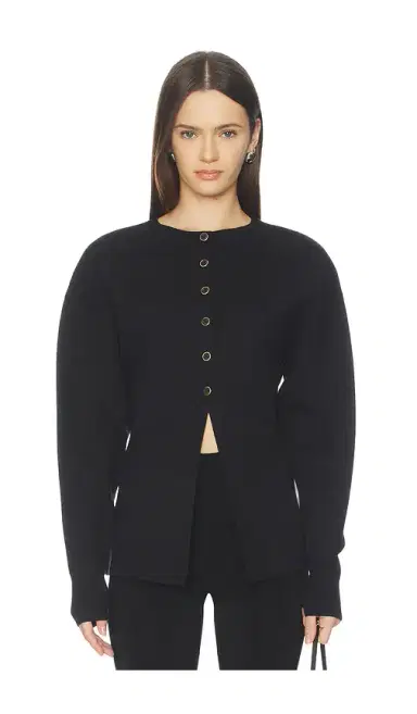 Good American Exaggerated Sleeve Cardigan | Thumbnail 1