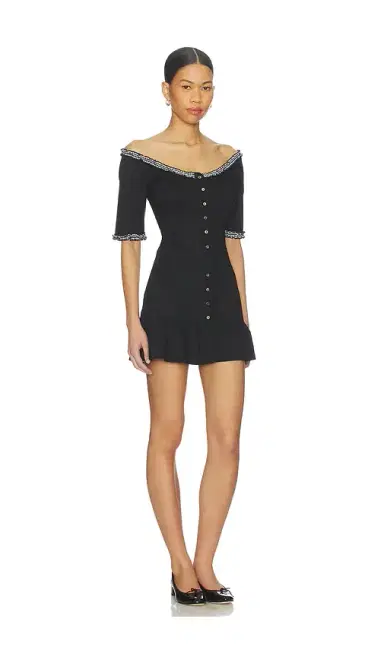 Frankies Bikinis Sweet Dreams Poplin Mini Dress | Thumbnail 2