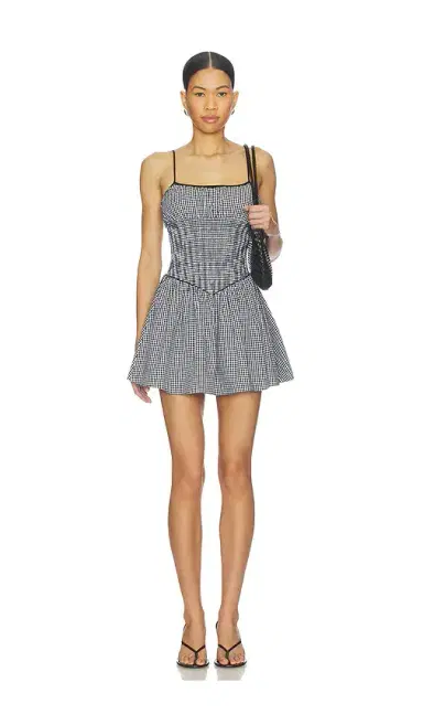 Frankies Bikinis Coast Poplin Mini Dress | Thumbnail 1